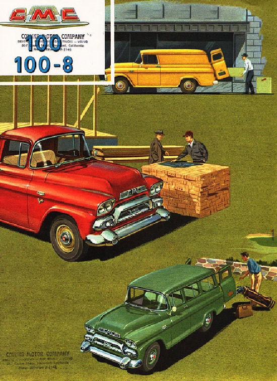 1958 GMC 100-8 Brochure